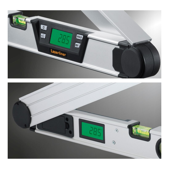 MEDIDOR DE ANGULOS DIGITAL - LASERLINE (075.130A)