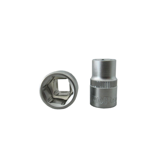 CHAVE CAIXA CURTA 3/8 HEX 19MM - KROFTOOLS