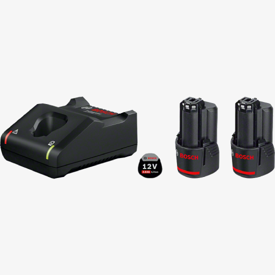 KIT BATERIAS - 2X 12V 3.0AH + GAL 12V-40 PROFESSIONAL BOSCH