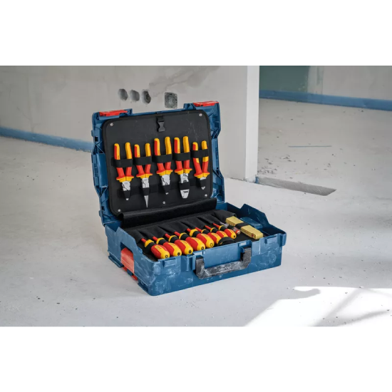 Mala para eletricista com 37 peças Professional BOSCH