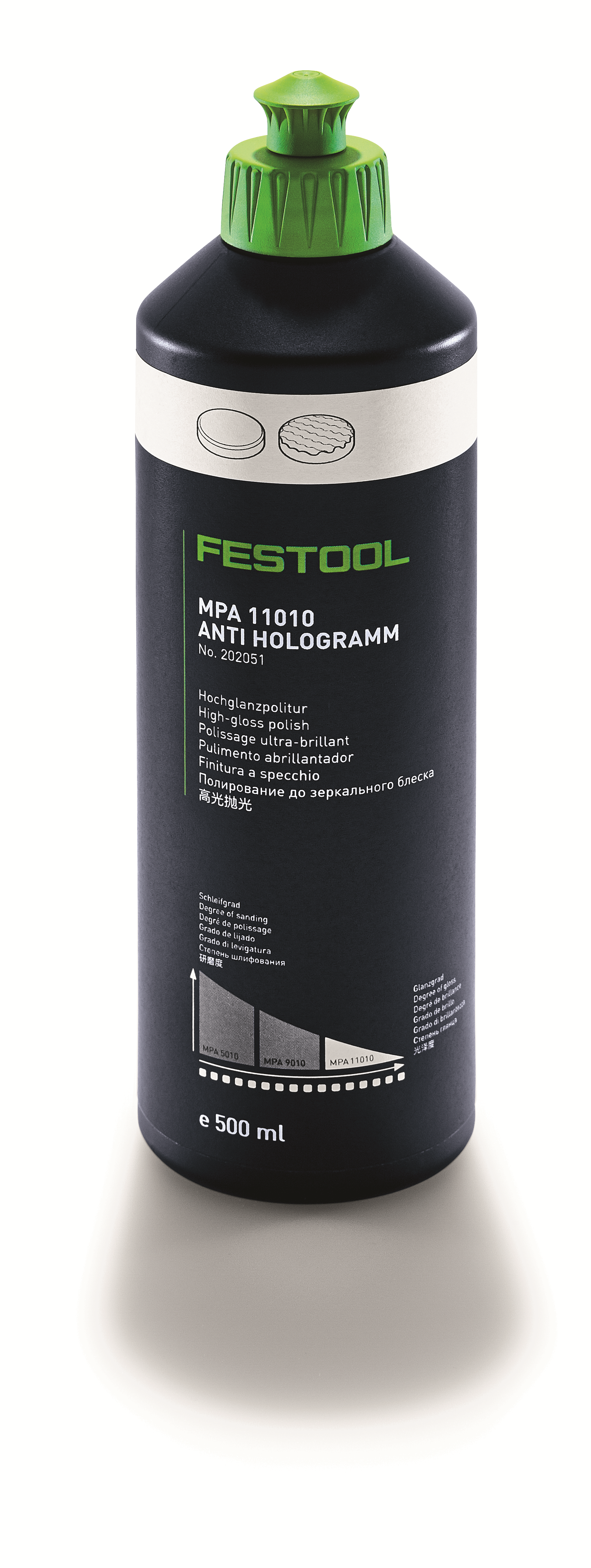 Produto para polimento MPA 11010 WH/0,5L FESTOOL (202051)