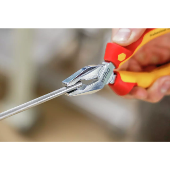 Alicate universal elétrico profissional DynamicJoint e OptiGrip 200MM (26708) - WIHA