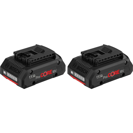 Kit BATERIAS - 2x ProCORE 18V 4.0Ah + GAL 18V-40 BOSCH
