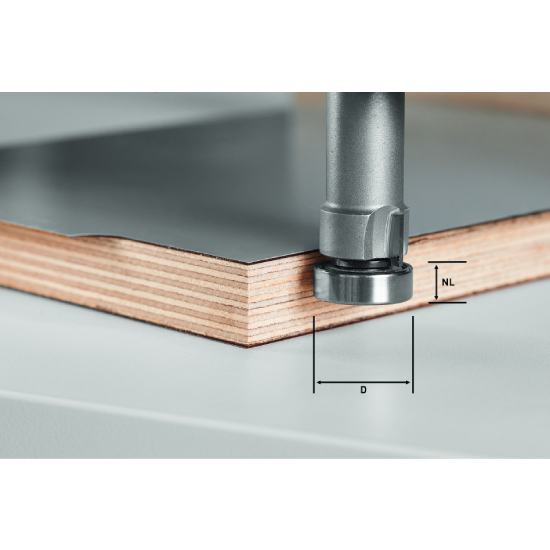 Fresa de acabamento HW/KLS D22/8-OFK FESTOOL (490565)