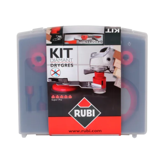 Kit brocas diamante DRYGRÉS (50917) RUBI