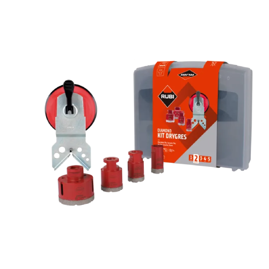 Kit brocas diamante DRYGRÉS (50917) RUBI