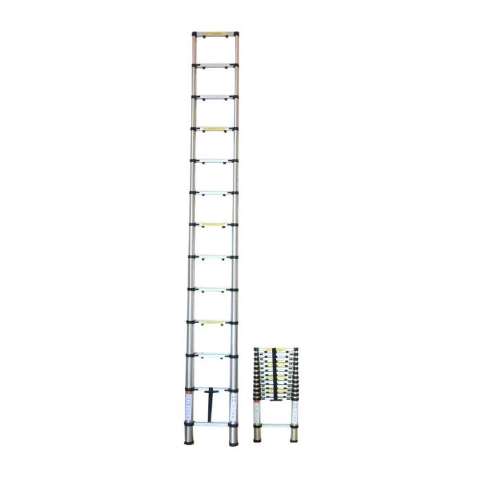 ESCADA TELESCOPICA C/ 12 DEGRAUS 3.8M - 51984