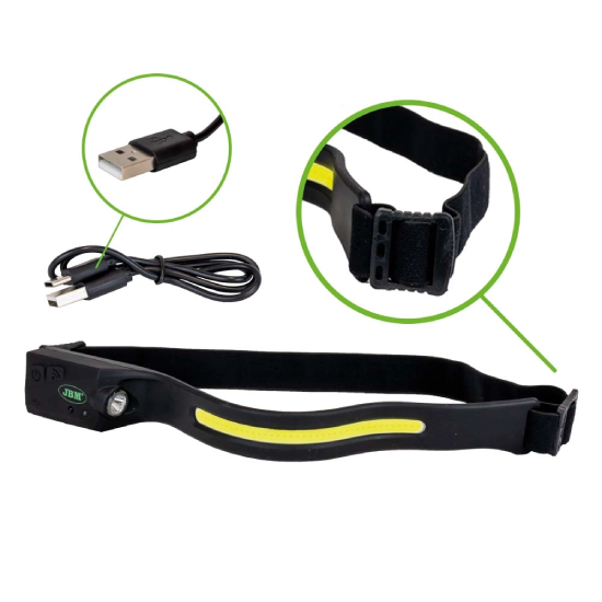 LANTERNA LED DE CABEÇA JBM