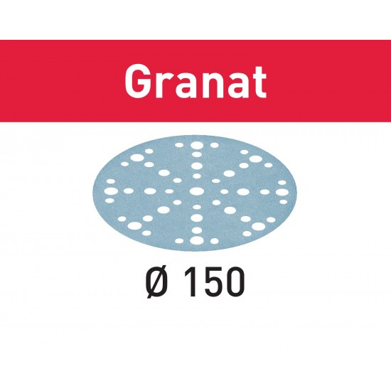 Discos Lixa Granat D150 P500 GR/100 FESTOOL (575173)