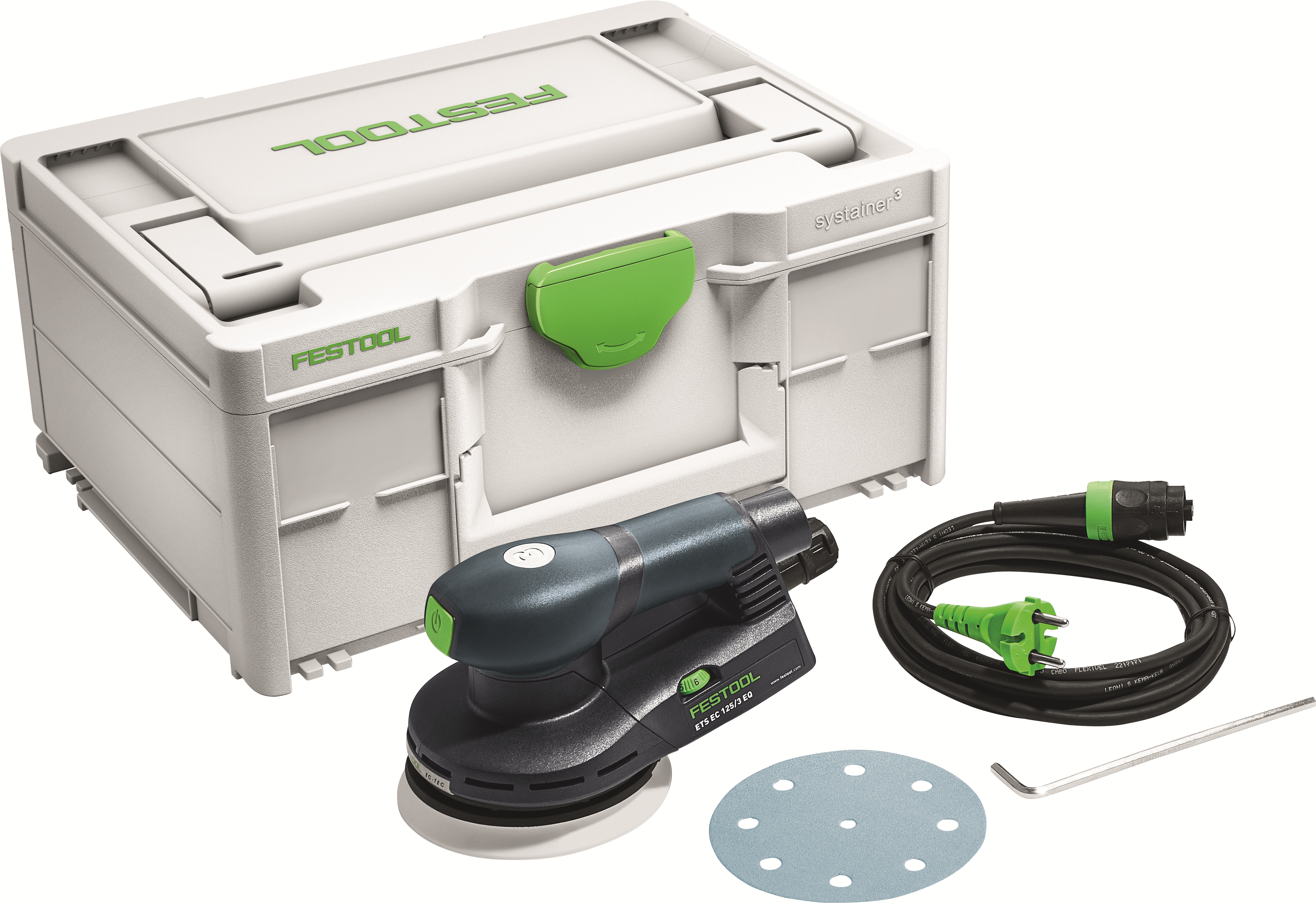 Lixadora excêntrica ETS EC 125/3 EQ-Plus FESTOOL (576341)