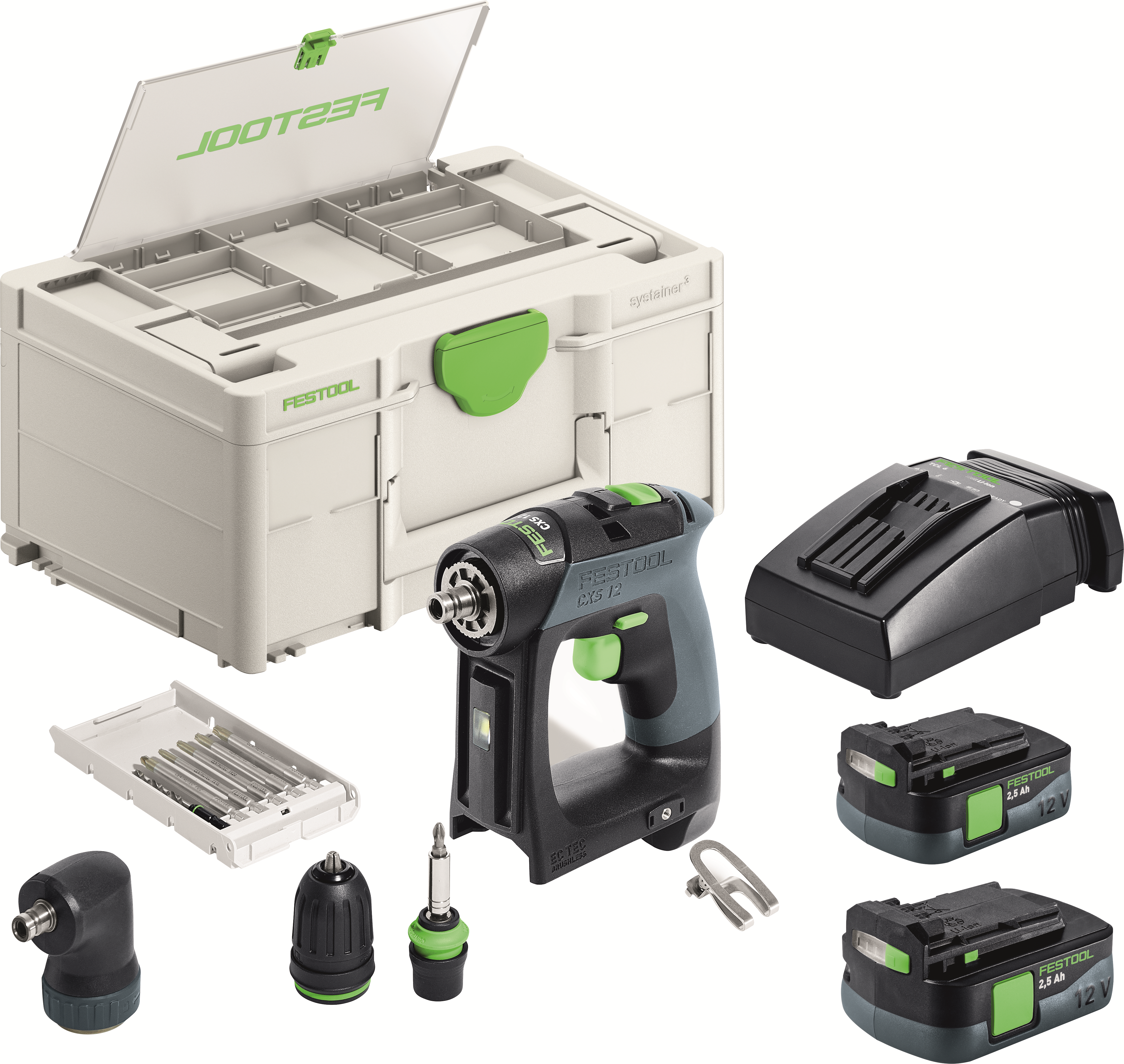 Aparafusadora a bateria CXS 12 2,5-Set - FESTOOL (576865)