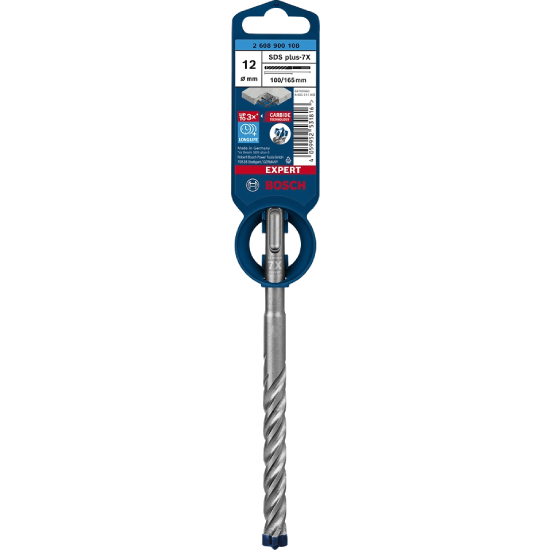 BROCA SDS PLUS-7X EXPERT 12X100/165 BOSCH
