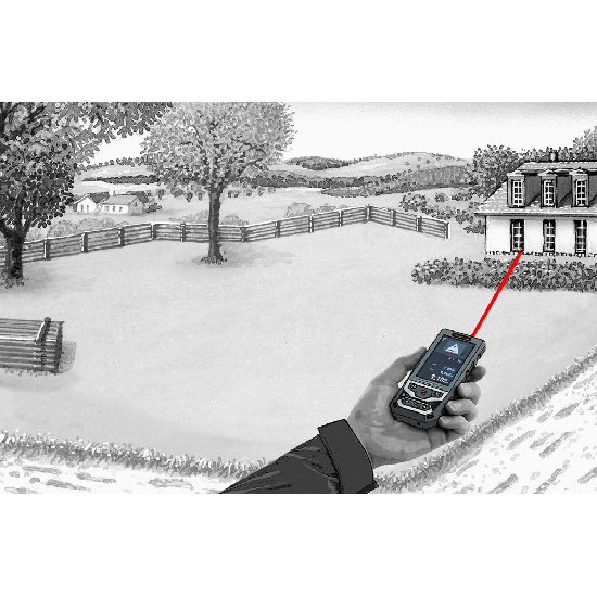 MEDIDOR LASER - DISTANCEMASTER LIVECAM (LASERLINE 080.985A)