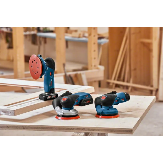 LIXADEIRA EXCÊNTRICA SEM FIO BOSCH - GEX 12V-125 PROFESSIONAL