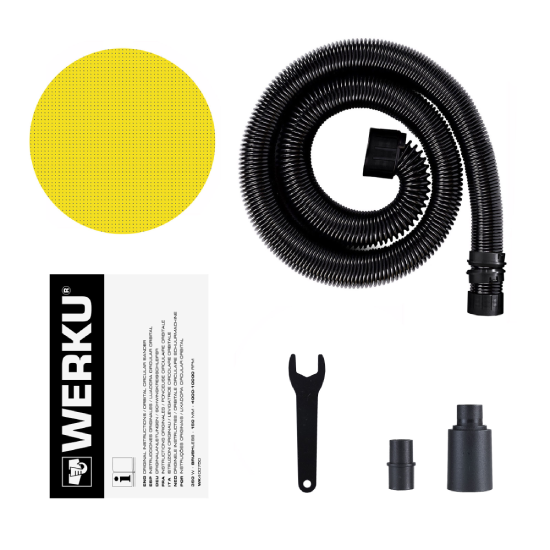 Lixadeira Orbital Circular 350 W WERKU - WK400750