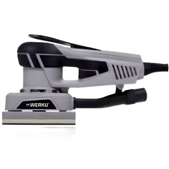 Lixadora retangular 80x135mm 350w BRUSHLESS WERKU - WK401760