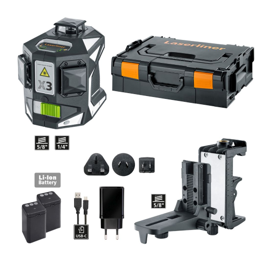 LASER X3 LASER PRO + TRIPE - LASERLINE