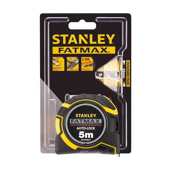 FITA METRICA FATMAX BLADE ARMOR 5M - STANLEY (XTHT0-33671) 