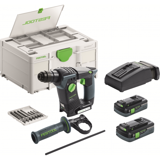 Martelo de perfuração a bateria FESTOOL BHC 18 HPC 4,0 I-Plus (577602)