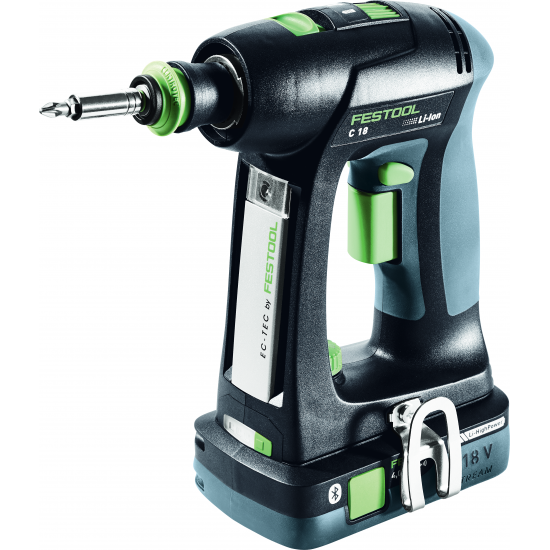 Aparafusadora de bateria - FESTOOL - C 18 HPC 4,0 I-Set (577617)