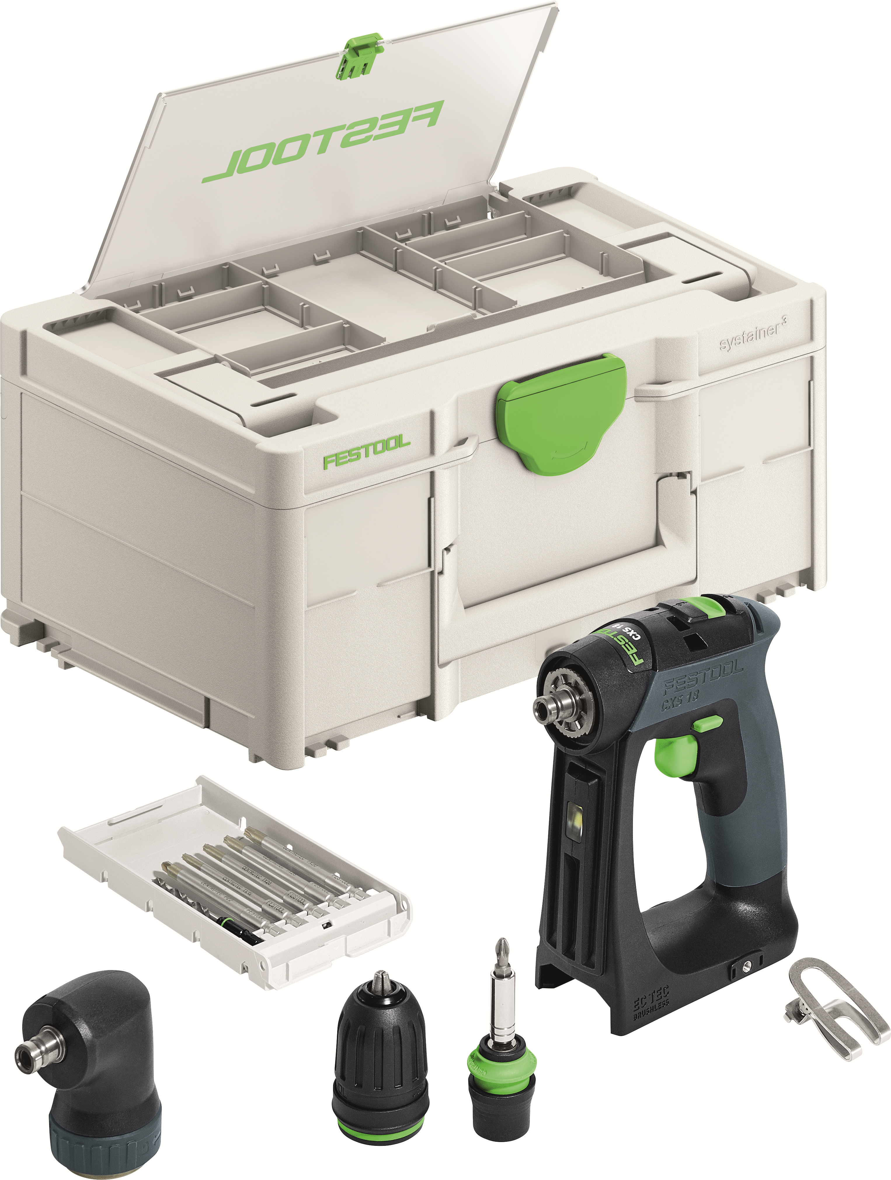 Aparafusadora a bateria FESTOOL CXS 18-Basic-Set (577333)