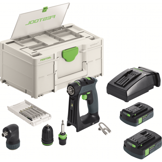 Aparafusadora a bateria FESTOOL CXS 18 C 3,0-Set (576884)