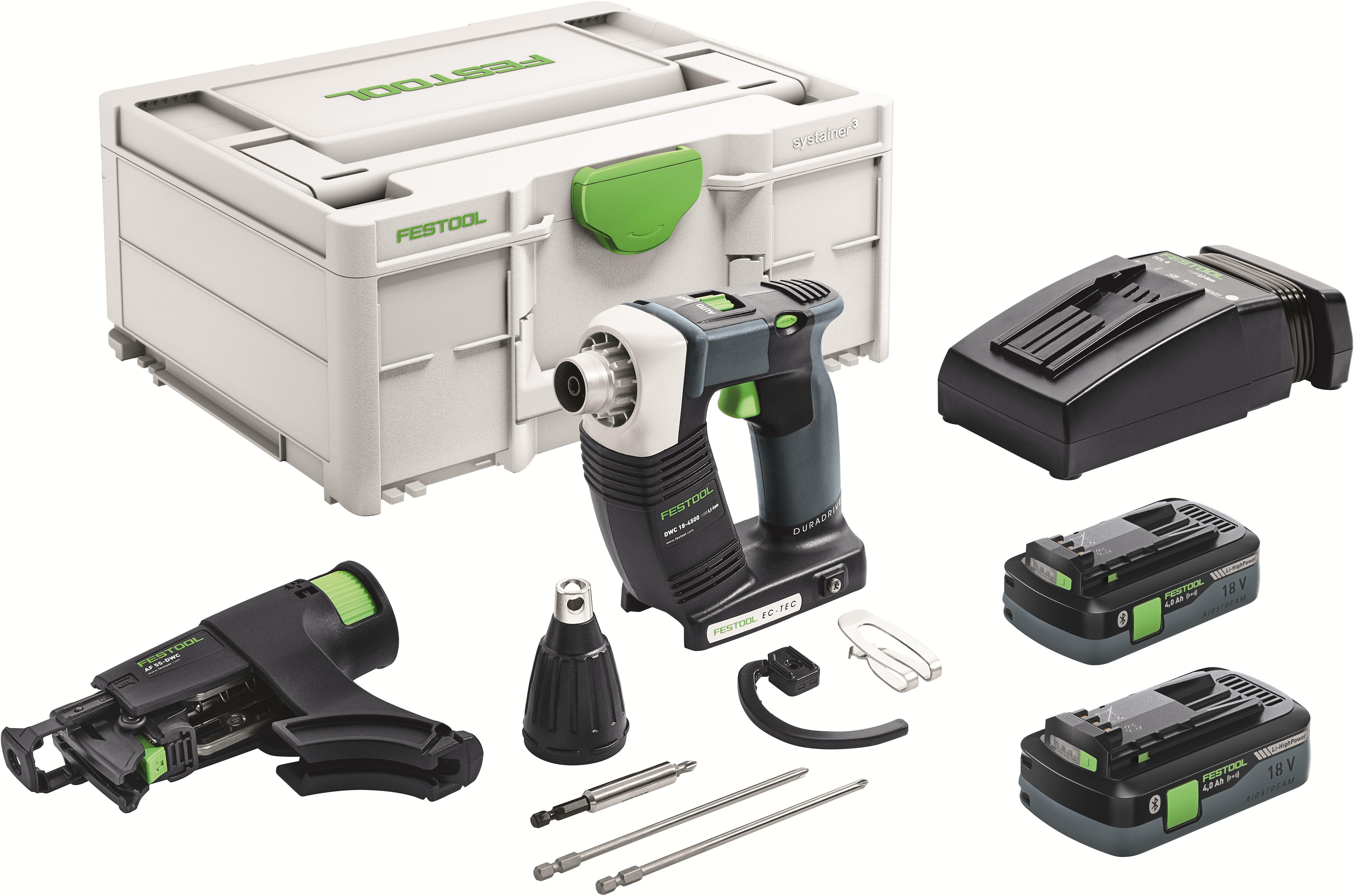 Aparafusadora a bateria FESTOOL DURADRIVE DWC 18-4500 HPC 4,0 I-Plus (576502)