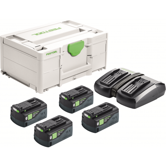 Kit de energia FESTOOL SYS 18V 4x5,0/TCL 6 DUO (577709)
