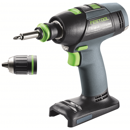 Aparafusadora de bateria FESTOOL T 18+3-Basic (576448)