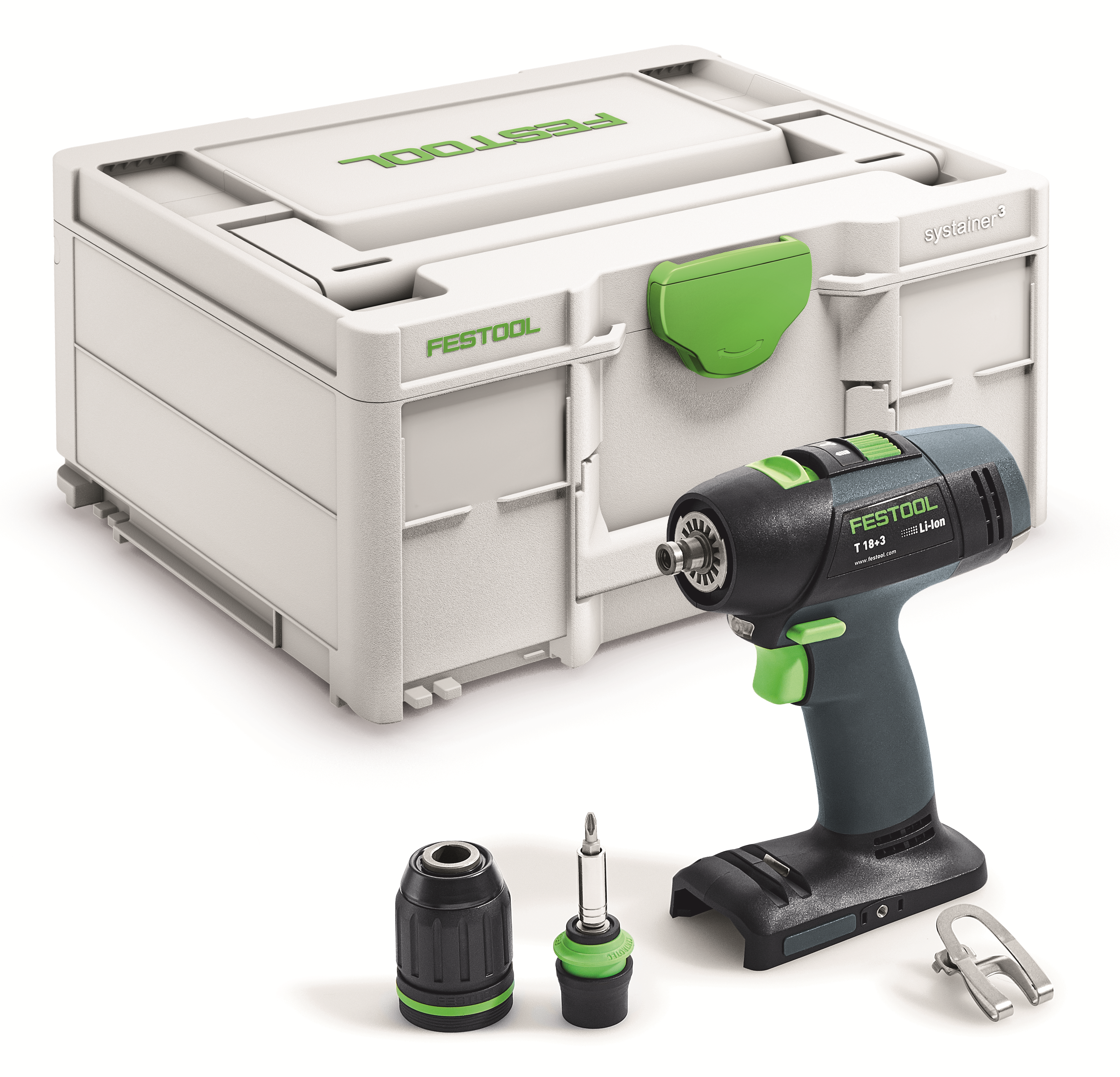 Aparafusadora de bateria FESTOOL T 18+3-Basic (576448)