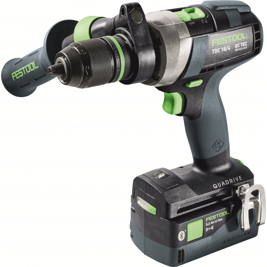 Aparafusadora de bateria FESTOOL QUADRIVE TDC 18/4 l-Basic (575601)