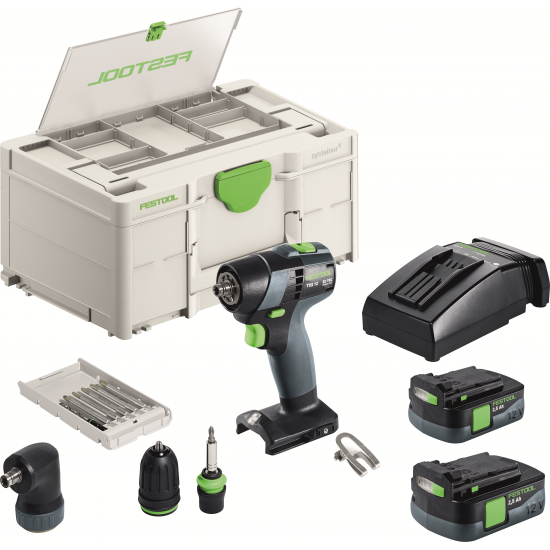 Aparafusadora a bateria FESTOOL TXS 12 2,5-Set (576874)