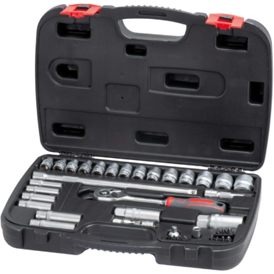 Jg. ch. cx. Cr-V  SS-3040 1/4" & 3/8" 40pçs 105.0002 MACFER