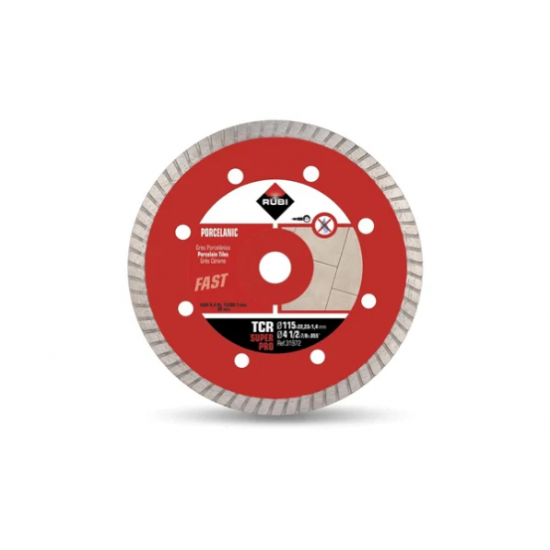 Disco diamante grés porcelânico TCR 115mm Rubi 31972