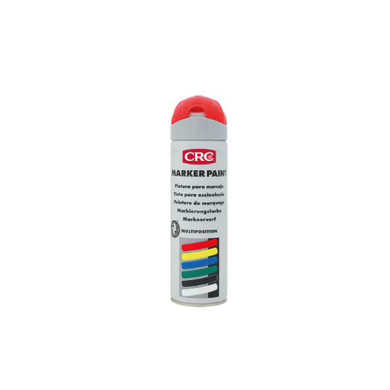 SPRAY MARKERPAINT VERMELHO 500ML (10155) CRC