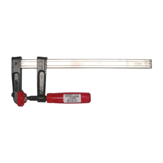 Grampo aperto "F" FCE 120x 300mm 038.0054 MACFER