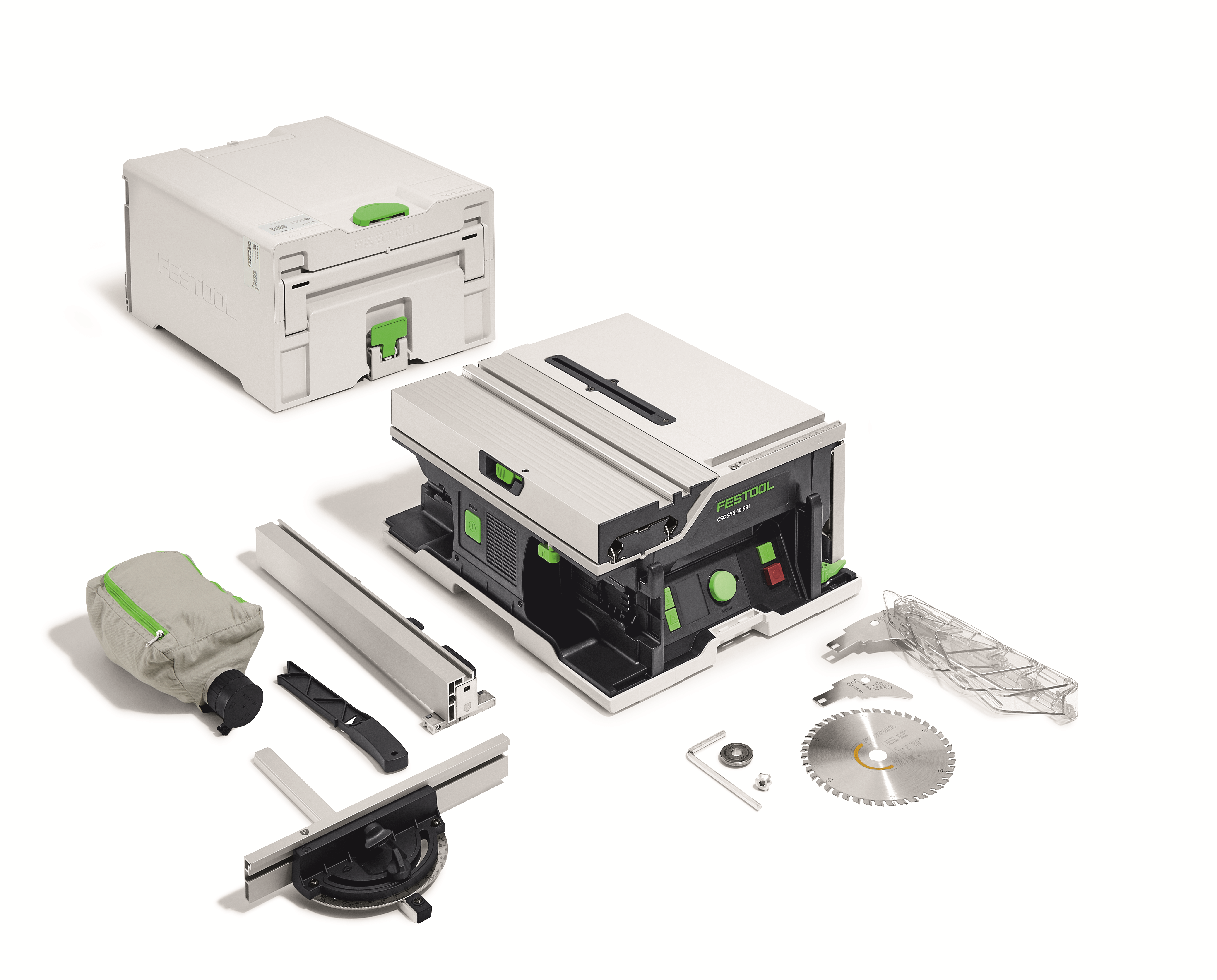 Serra circular de bancada de bateria FESTOOL CSC SYS 50 EBI-Basic (576820)