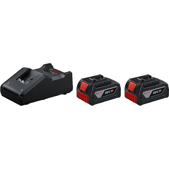 Power Set Carregador + 2 Baterias 18V 4.0Ah Bosch Professional