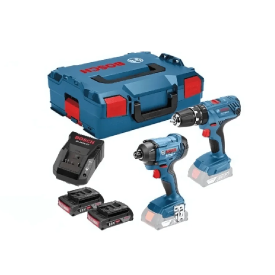 KIT COMBO 18V Bosch GSB 18V-21 + GDR 18V-160 Profissional 
