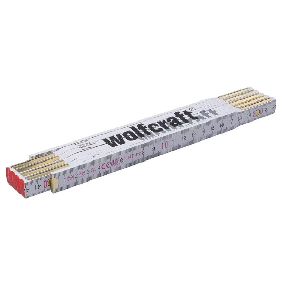 Metro de madeira de precisão 2 metros 522700 Wolfcraft