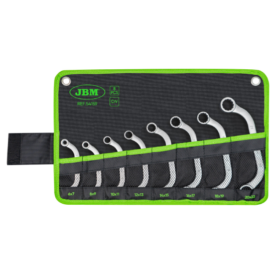  CONJUNTO DE 8 CHAVES EM C DE 12 PONTOS 54159 JBM