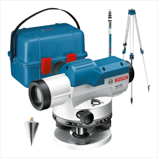 Nível ótico GOL 32 D + BT 160 + GR 500 Professional Bosch 0601068502