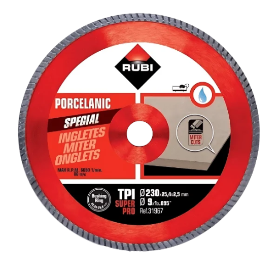 Disco Diamante TPI 230mm Rubi 31967