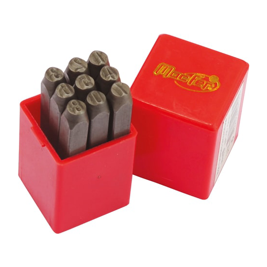 Jogo Numerário Pancada CR-V NPCRV1 8 mm MacFer 047.0025