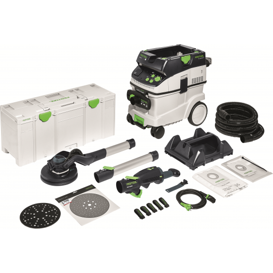 Conjunto FESTOOL de lixadora de braço extensível e aspirador PLANEX LHS 2 225/CTM 36-Set (576698)