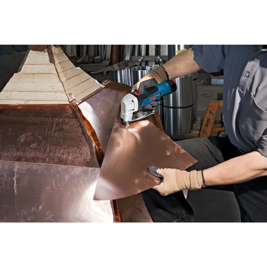 Tesoura para chapa sem fio Bosch GSC 12V-13