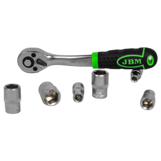 ROQUETE 72 DENTES COM CHAVES HEXAGONAIS 1/4'' 54030 JBM