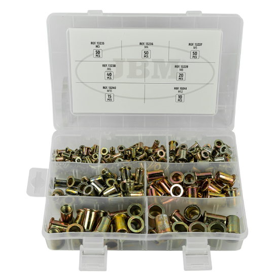 CAIXA DE PORCAS DE REBITAR 52703 JBM