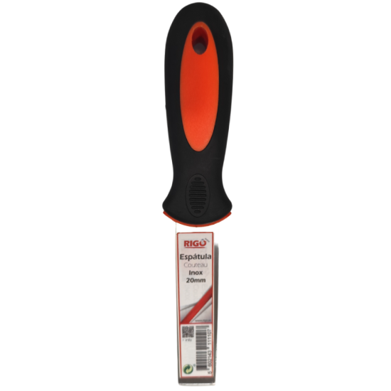 Espatula Inox Flexivel Cabo Bi-material 20mm (11110) RIGO