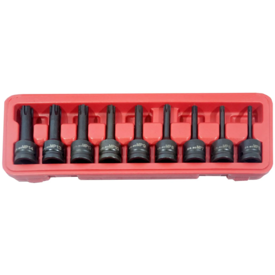 Jogo 9 Chaves de Impacto RIBE Kroftools 6096